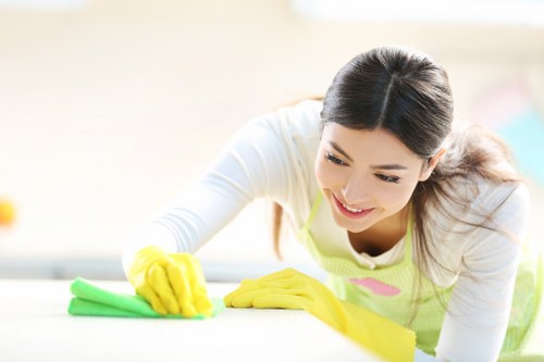 Deep carpet cleaning equipment restoring high-traffic carpet fibers