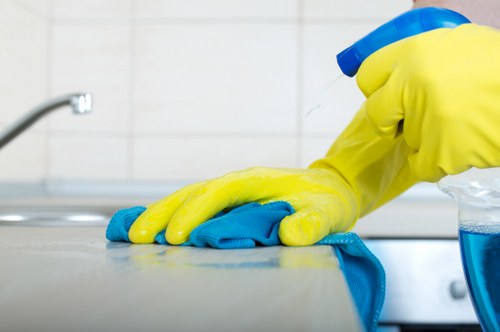 Final inspection ready property after end of tenancy cleaning
