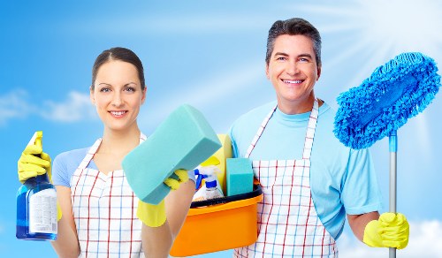 Bathroom deep cleaning focused on hygiene and sanitation